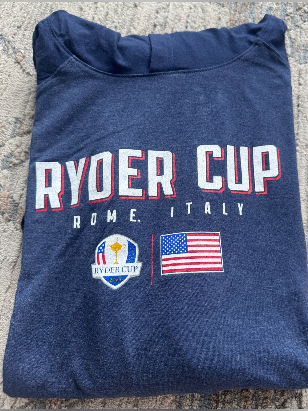 NWT Under Armour Team USA Ryder Cup Hooded Long Sleeve Shirt XXL